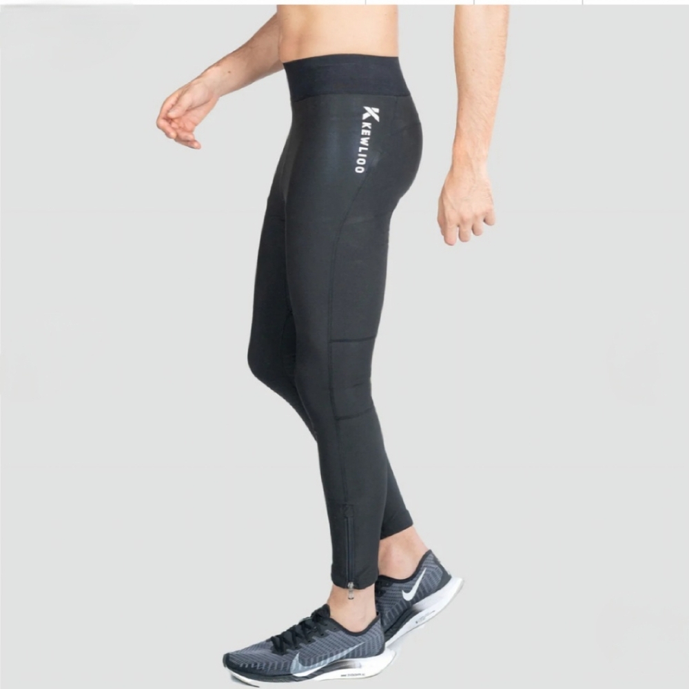 KEWLIOO Mens Heat Trapping Sauna Athletic Pants for Sweat